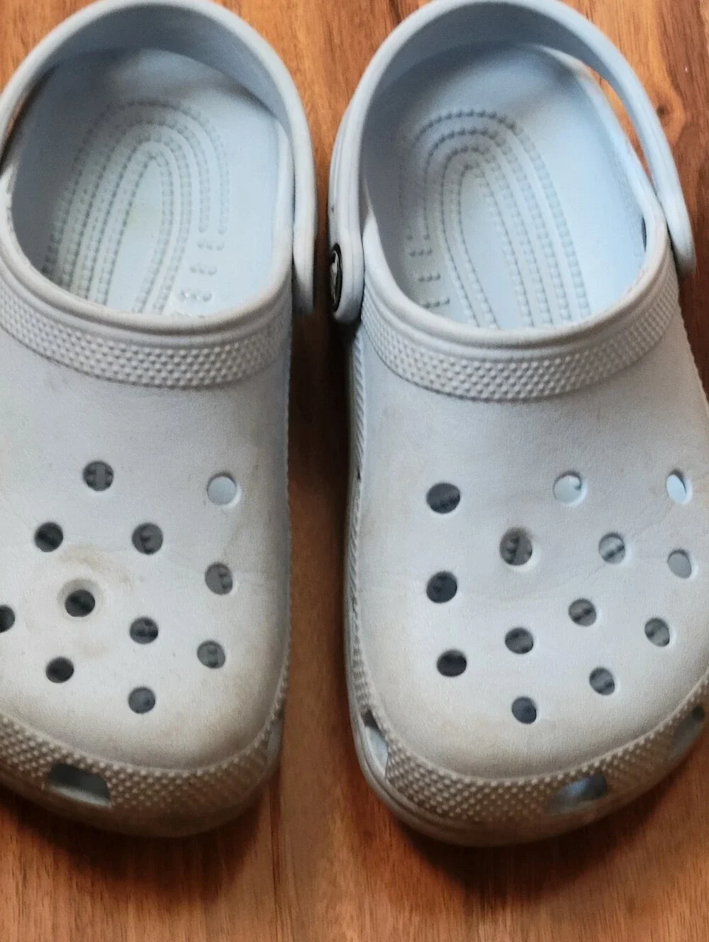 CROCS Kids Light Blue Slip-On Clogs